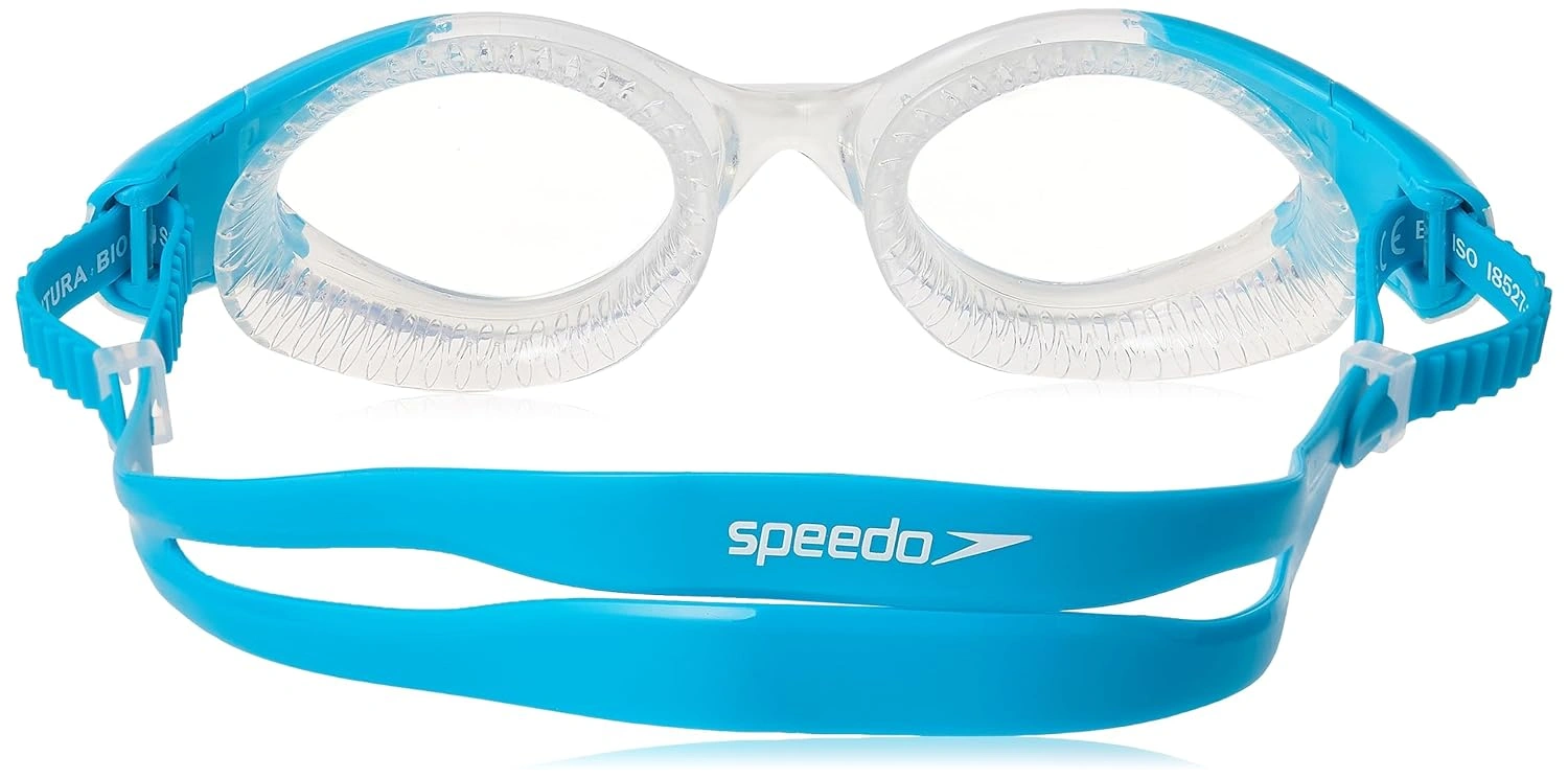 Speedo 811533B979 Blend Futura Biofuse Goggles, Adult-WHITE/BLUE-SR-2