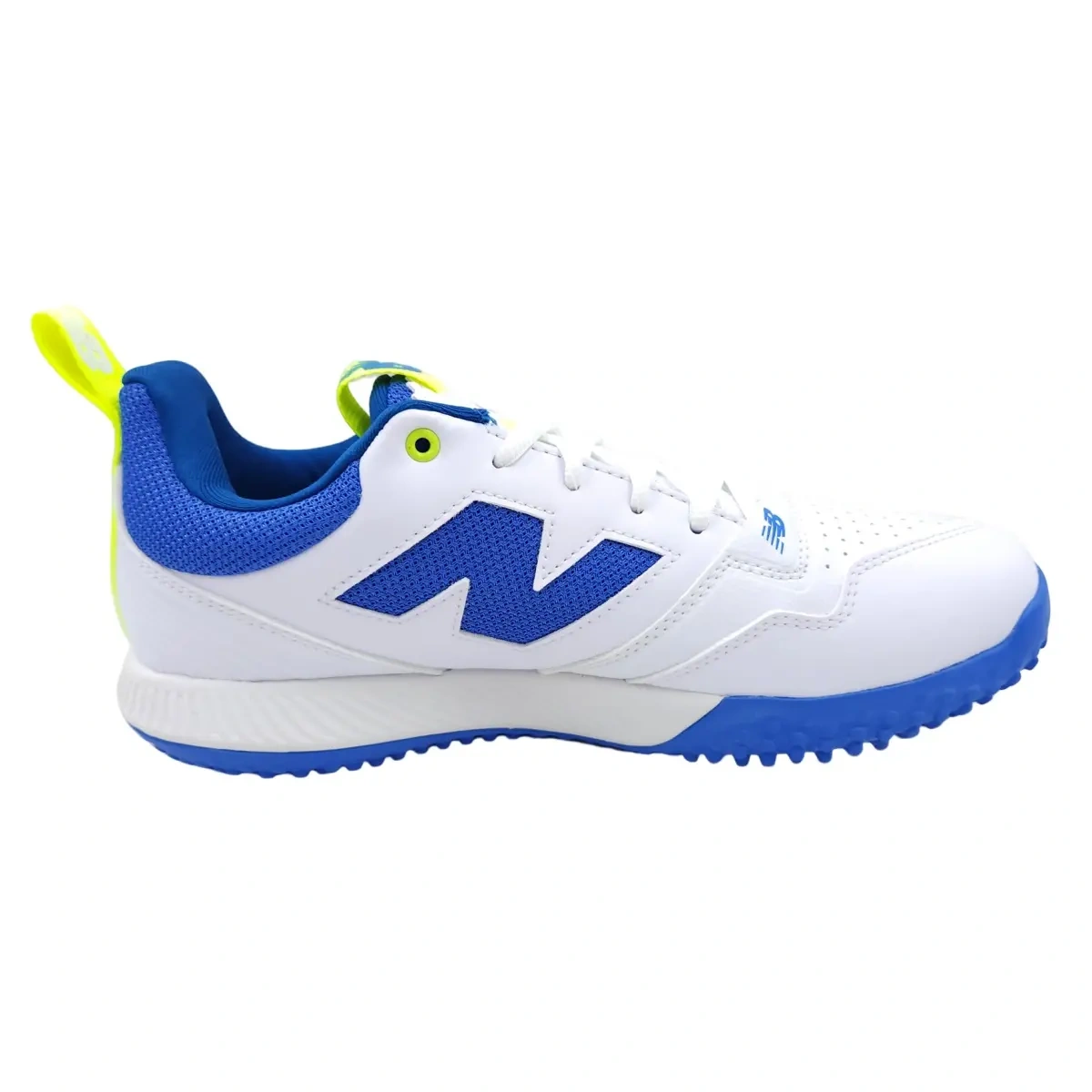 New Balance CK4020 R5 Stud Cricket Shoes-WHITE BLUE-8-2