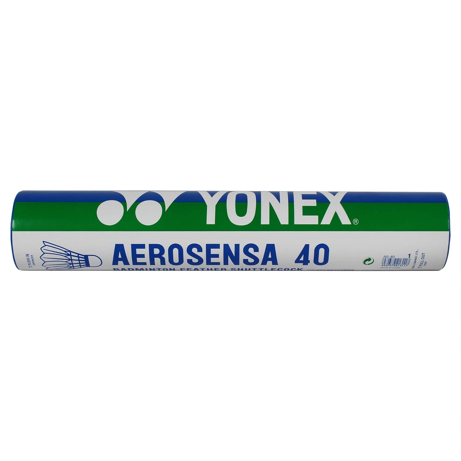 YONEX Aerosensa 40 Feather Shuttlecock-WHITE-SPEED 1-3