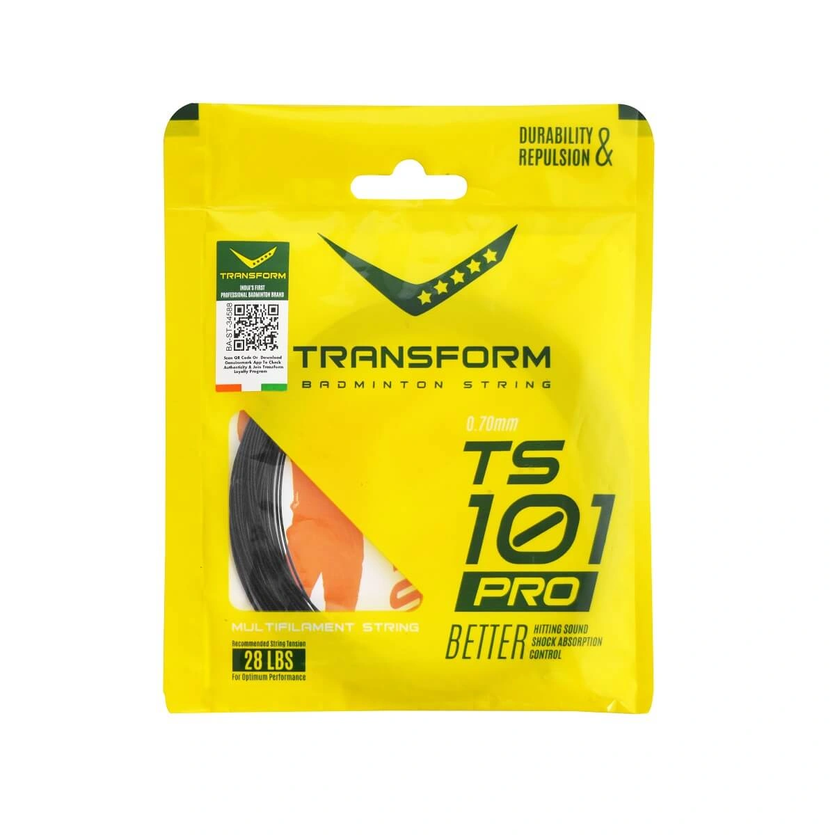 Transform String 101 Pro Badminton String (1 Pcs)-44439