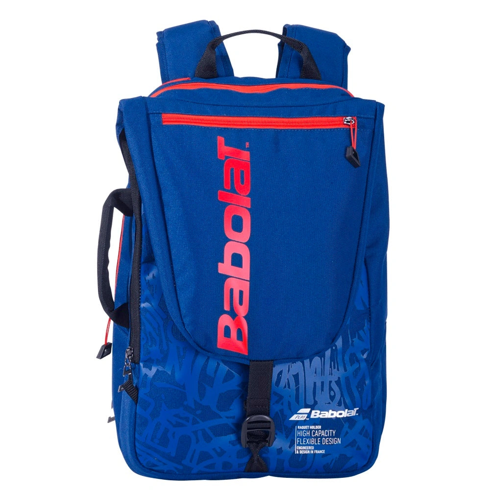 Babolat Tournament Badminton Backpack: Transform into a Racket Holder with Multiple Compartments for Organized Gear-48736