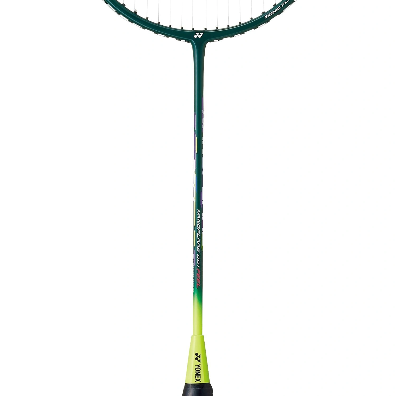 Yonex Nanoflare 001 Feel Strung Badminton Racquet (G4 5U)-GREEN-3