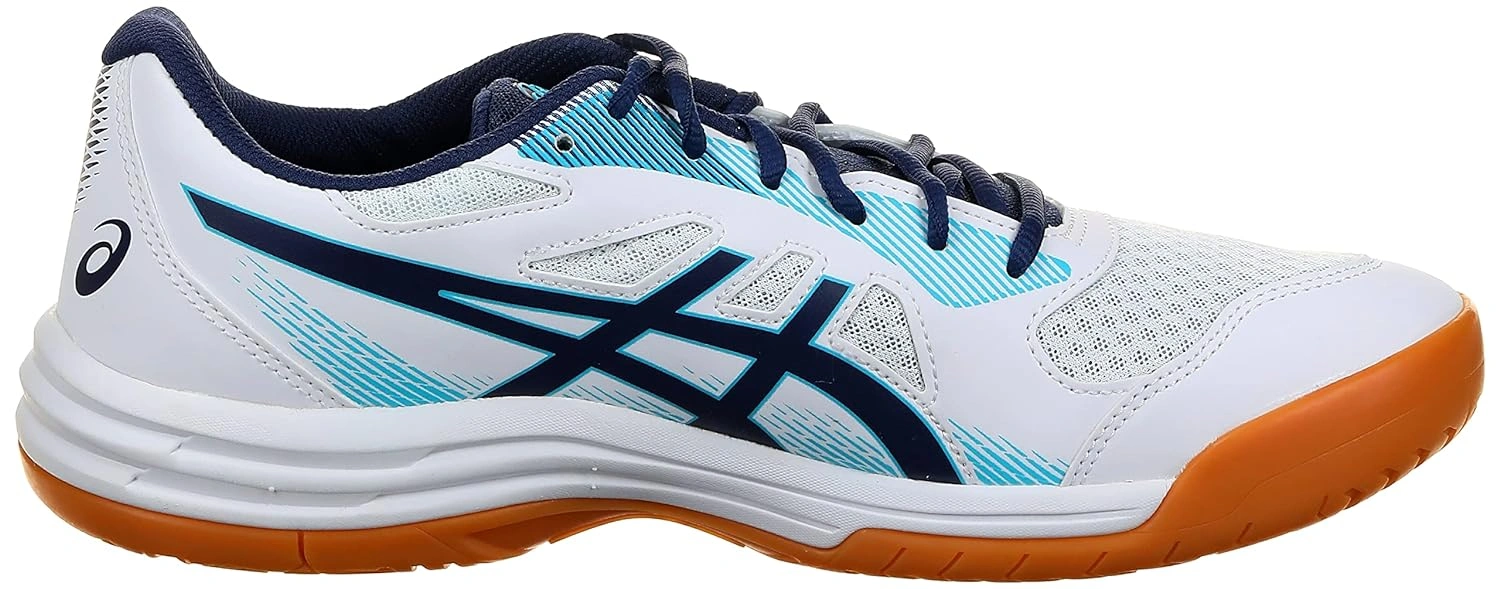 ASICS Upcourt 5 Men's Badminton Shoes: Lightweight, Flexible Badminton Trainers for Optimal Performance on the Court-10-102-1