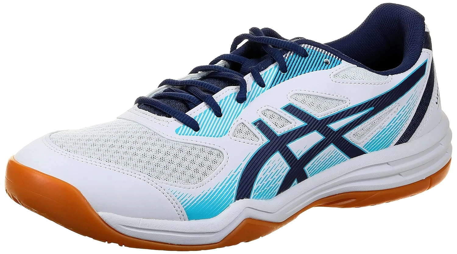 ASICS Upcourt 5 Men's Badminton Shoes: Lightweight, Flexible Badminton Trainers for Optimal Performance on the Court-52370