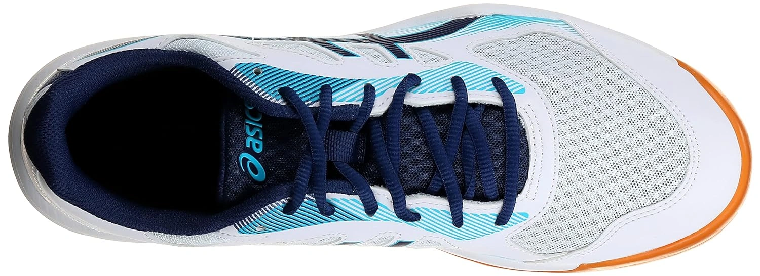 ASICS Upcourt 5 Men's Badminton Shoes: Lightweight, Flexible Badminton Trainers for Optimal Performance on the Court-102-11-2