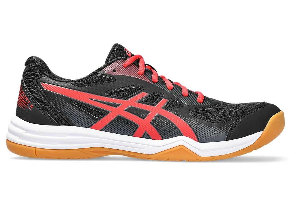ASICS Upcourt 5 Men's Badminton Shoes: Lightweight, Flexible Badminton Trainers for Optimal Performance on the Court-11-400-1