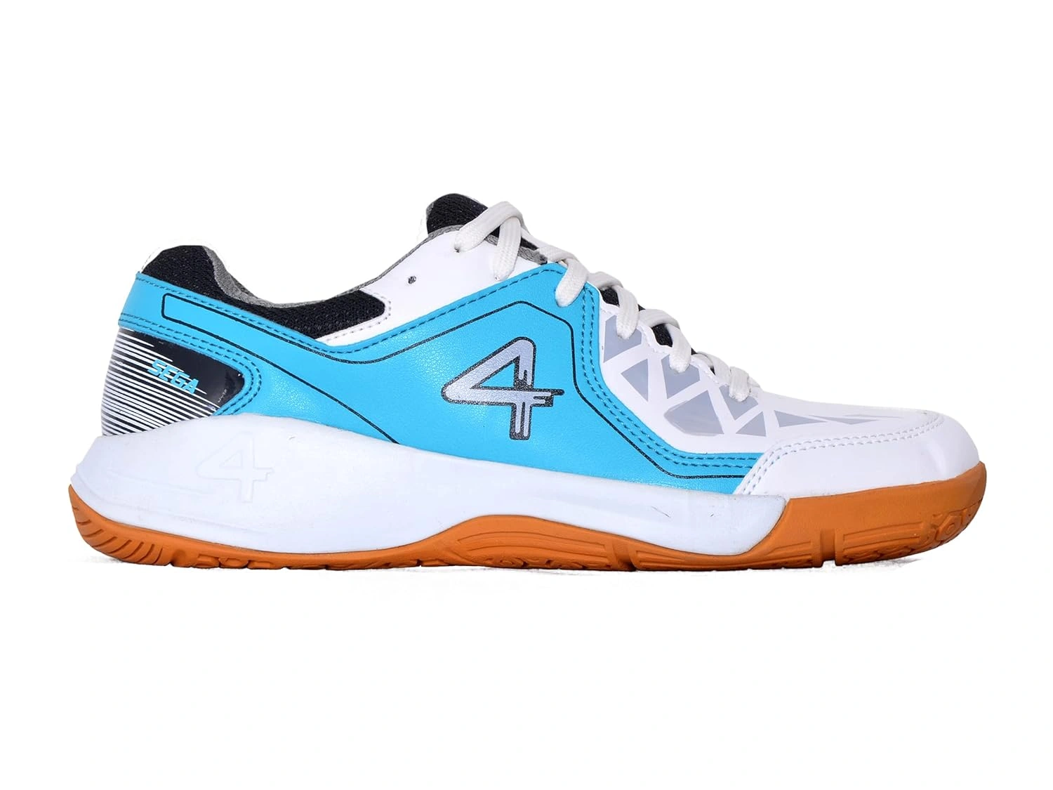 Sega Hyper Badminton Shoes-WHITE/SKY-6-1