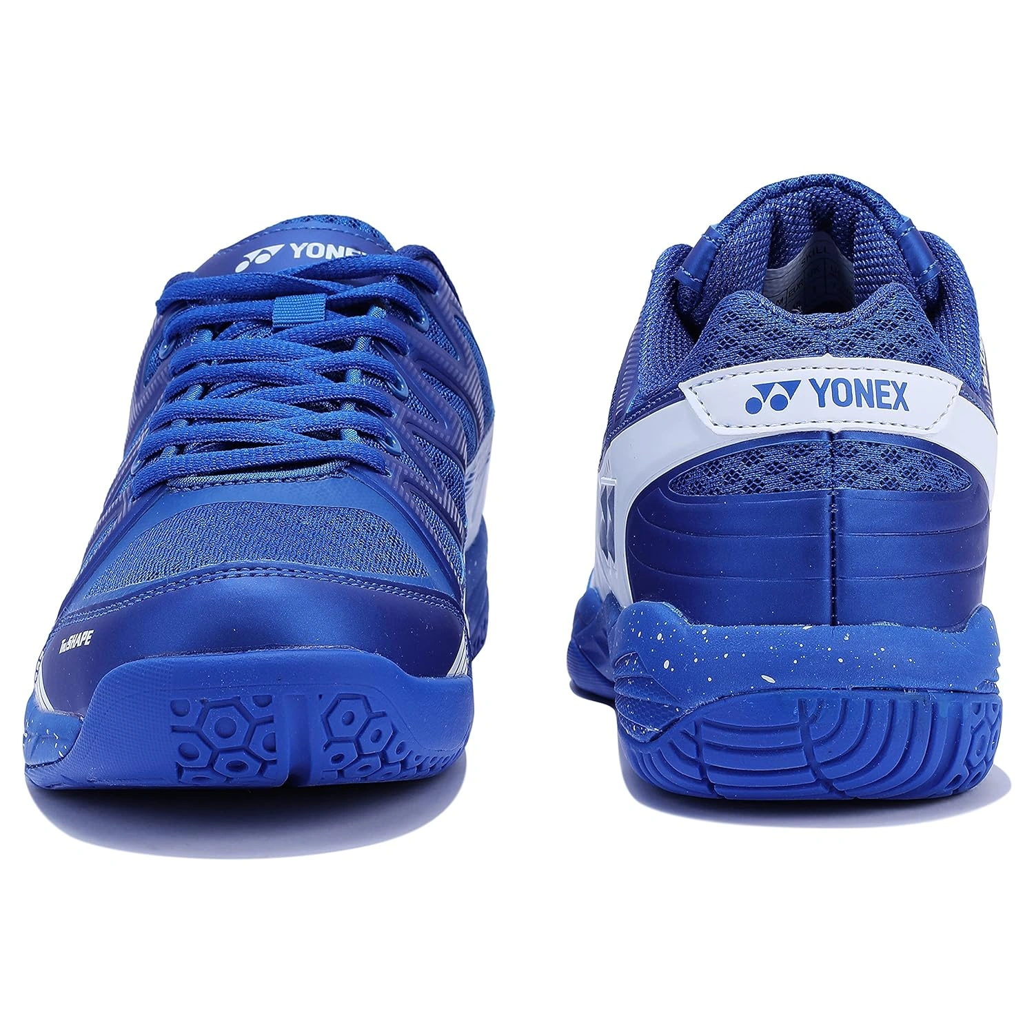 Yonex Skill TRU Cushion Non-Marking Badminton Shoe-7-HYPER BLUE WHITE-4