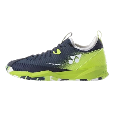 YONEX FUSIONREV4 Tennis Shoes-LIME/NAVY-8-1