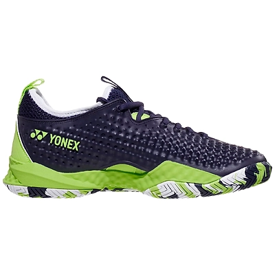YONEX FUSIONREV4 Tennis Shoes-LIME/NAVY-8-3