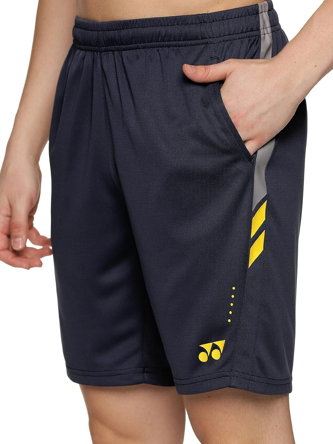 YONEX 2335 Easy22 Men's Badminton Shorts-S-JET BLACK-5