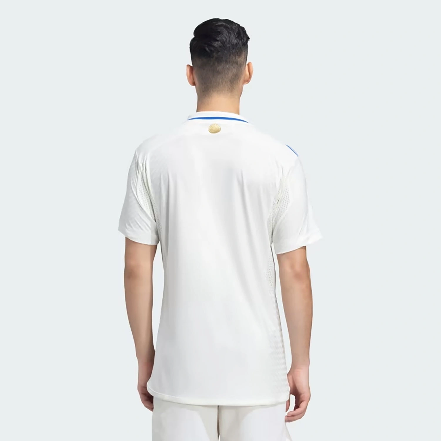 Adidas Men's India Cricket Test Match Jersey: Authentic Performance Wear for the Dedicated Cricket Fan-OFF WHITE-L-2