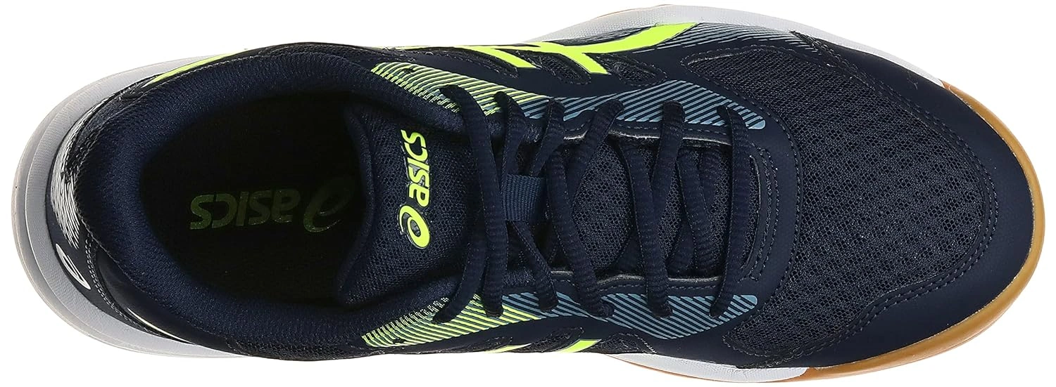 ASICS Upcourt 5 Men's Badminton Shoes: Lightweight, Flexible Badminton Trainers for Optimal Performance on the Court-401-10-2