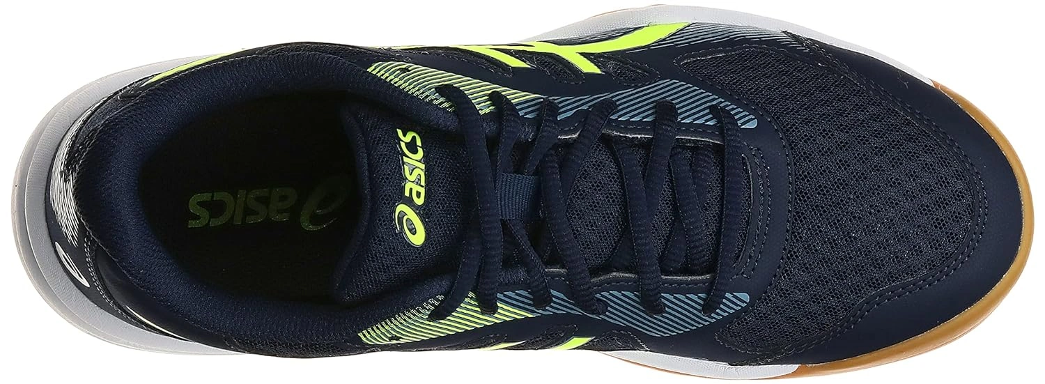 ASICS Upcourt 5 Men's Badminton Shoes: Lightweight, Flexible Badminton Trainers for Optimal Performance on the Court-401-10-3