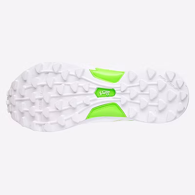 Kookaburra Pro 2.0 Rubber Cricket Shoe-WHITE/LIME-6-5