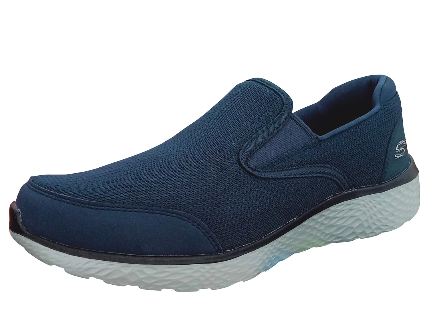 Skechers Men's Modern Cool Sports Walking Shoes-8-NAVY/GREY-1