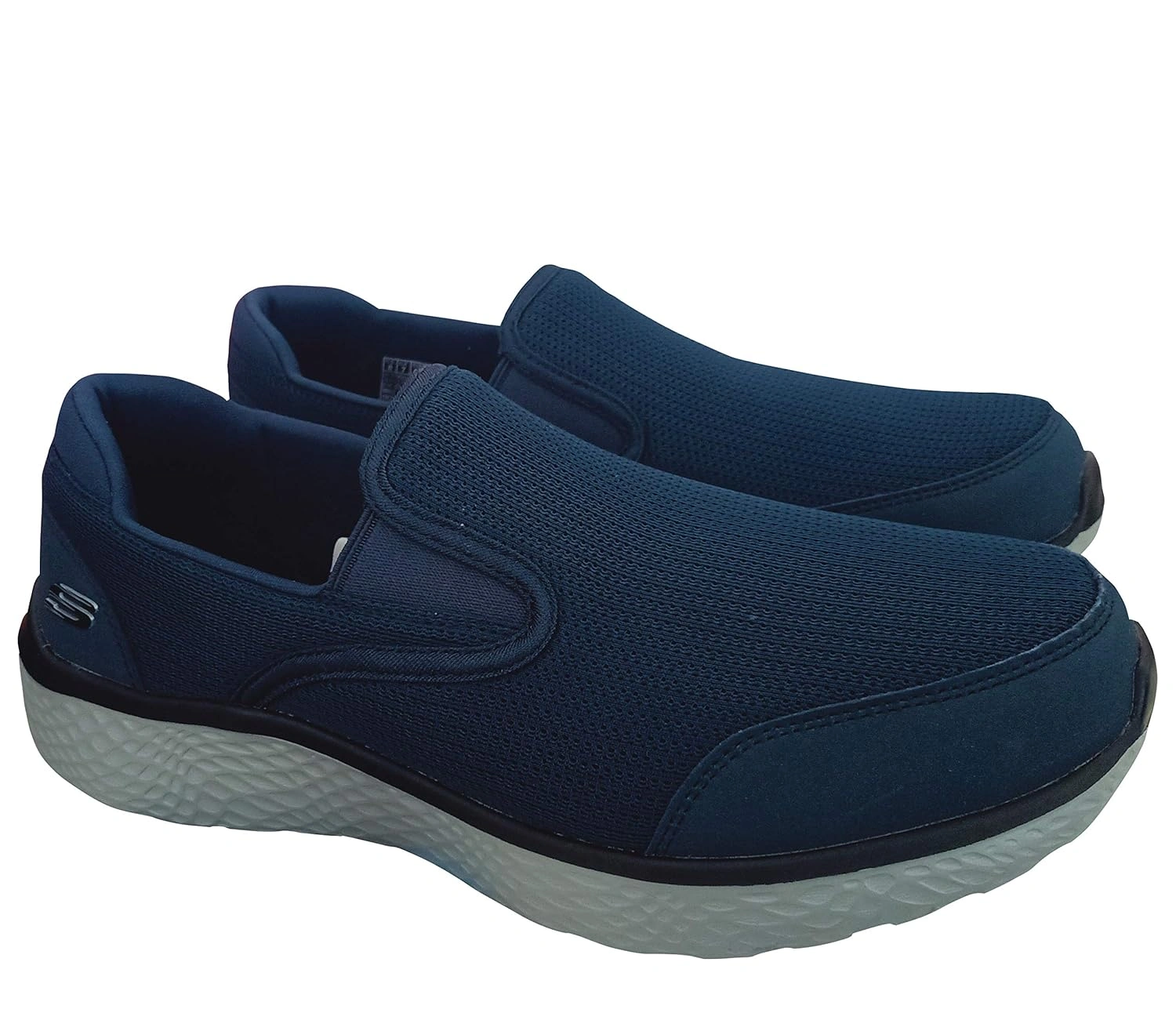 Skechers Men's Modern Cool Sports Walking Shoes-8-NAVY/GREY-4