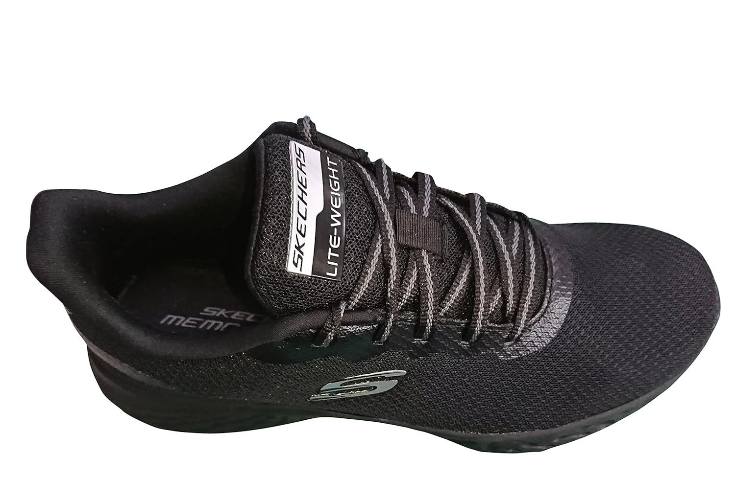 Skechers TERRENEX Men's Sports Running Shoe-9-BLACK-1