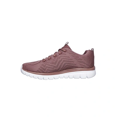 SKECHERS 12615 WOMEN SPORTS SHOE - MAUVE, 5