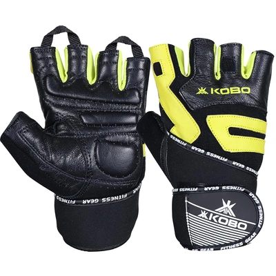 Kobo WTG-54 Gym Gloves with Wrist Support
