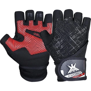 Kobo WTG-55 Gym Gloves with Wrist Support