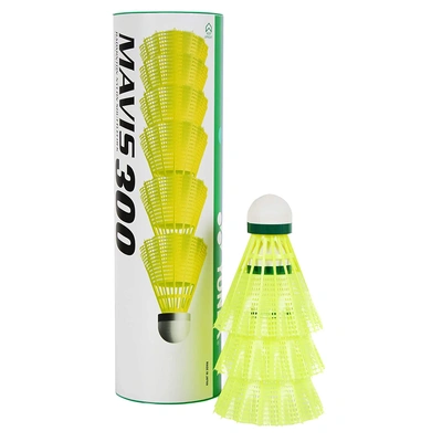 Yonex Mavis 300 Badminton Cock-GREEN YELLOW-Nylon-1 Tube-1