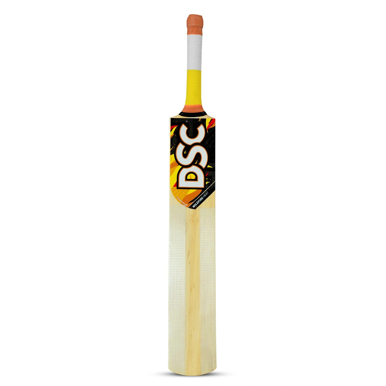 DSC WILDFIRE HEAT KASHMIR WILLOW CRICKET TENNIS BAT: High-Performance Bat for Optimal Performance in Tennis Ball Cricket-FS-1