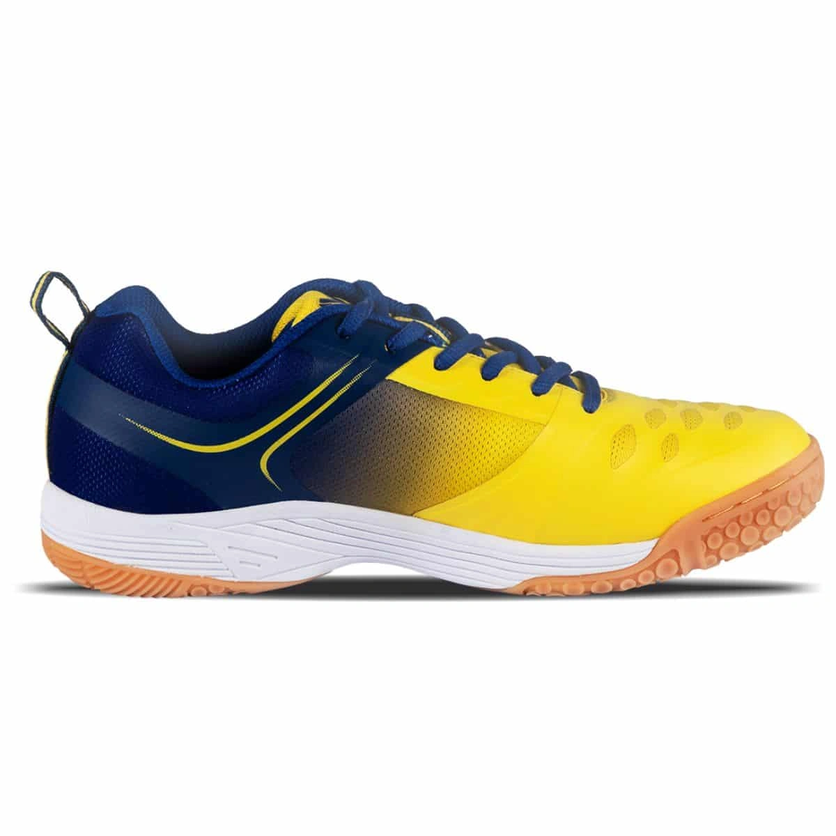 Nivia Hy-court 2.0 Badminton Shoes For Mens-Blue / Yellow-11-1