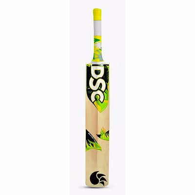 DSC WILDFIRE TORCH KASHMIR WILLOW CRICKET TENNIS BAT: Premium Bat for Tennis Ball Cricket with Powerful Shots and Lightweight Design-1200
