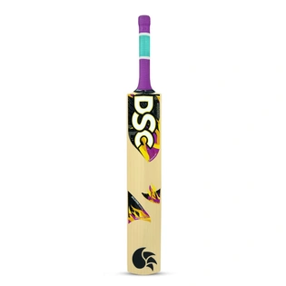 DSC Wildfire Ignite Kashmir Willow Cricket Bat for Tennis Ball Cricket: Mid-Blade Design and Perfect Balance for Powerful Strokes