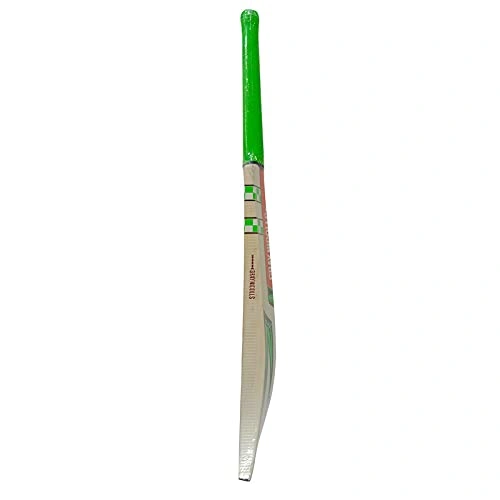 Gray Nicolls Maax Range Kashmir Willow Cricket Bat: Handcrafted Bat with Natural Finish and Oval Short Handle for Powerful Shots-4-3