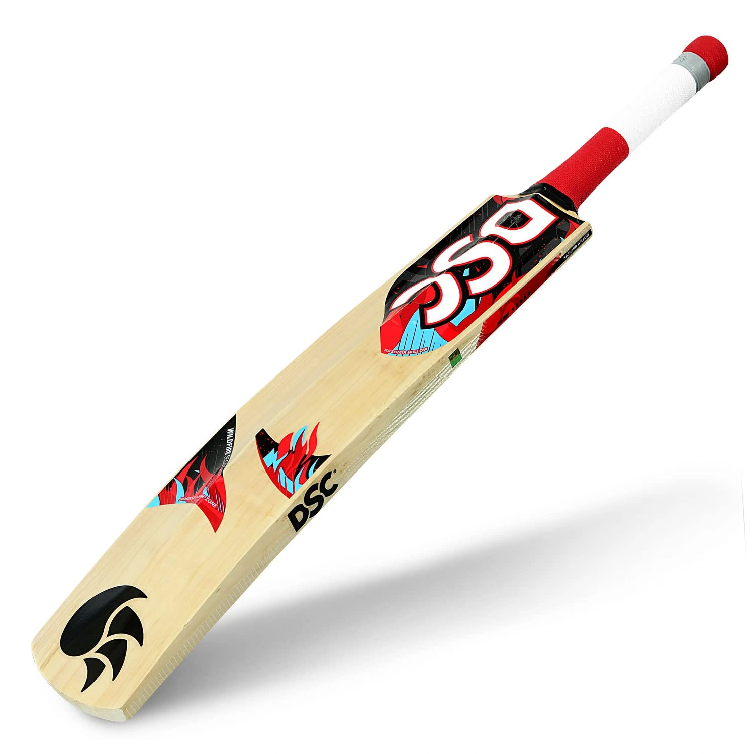 DSC Wildfire Scorcher Kashmir Willow Cricket Bat for Tennis Ball Cricket: Low Sweet Spot and Spine Profile for Powerful Shots-FS-2