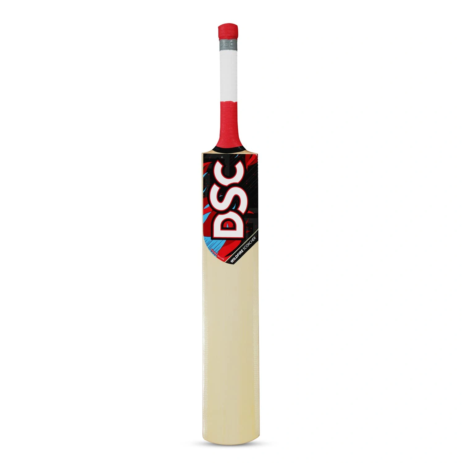 DSC Wildfire Scorcher Kashmir Willow Cricket Bat for Tennis Ball Cricket: Low Sweet Spot and Spine Profile for Powerful Shots-FS-1