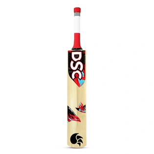 DSC Wildfire Scorcher Kashmir Willow Cricket Bat for Tennis Ball Cricket: Low Sweet Spot and Spine Profile for Powerful Shots