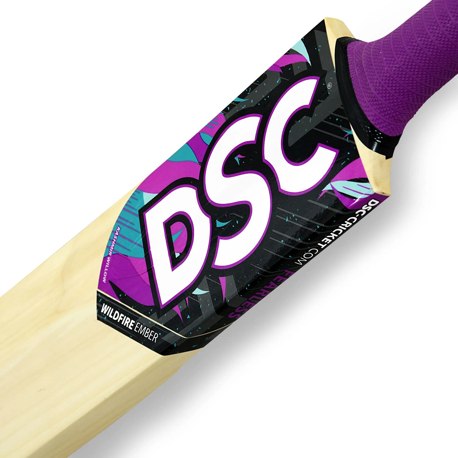 DSC Wildfire Ember Kashmir Willow Cricket Bat: Affordable and High-Performing Cricket Bat for Tennis Ball Cricket-FS-4