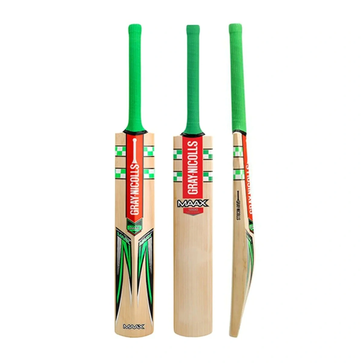 Gray Nicolls Maax GN5 English Willow Cricket Bat (Size 5): Natural Willow Cricket Bat with Mid to High Sweet Spot for Junior Players-4-5