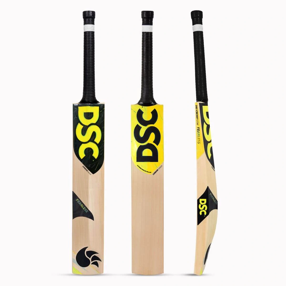 DSC Condor Winger Grade 4 English Willow Cricket Bat: Handcrafted in India with Massive Edges and Treble Spring Handle-SH-1 Unit-3