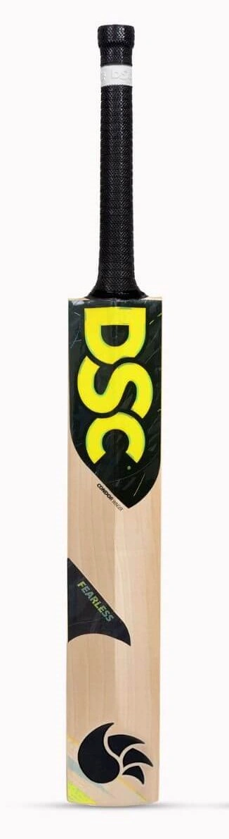 DSC Condor Winger Grade 4 English Willow Cricket Bat: Handcrafted in India with Massive Edges and Treble Spring Handle-14942