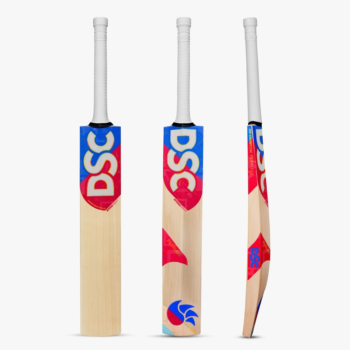 DSC Intense Ferocity Grade 4 English Willow Cricket Bat: Lightweight, Powerful Bat with Thick Edges and Low Sweet Spot-4-1 Unit-4