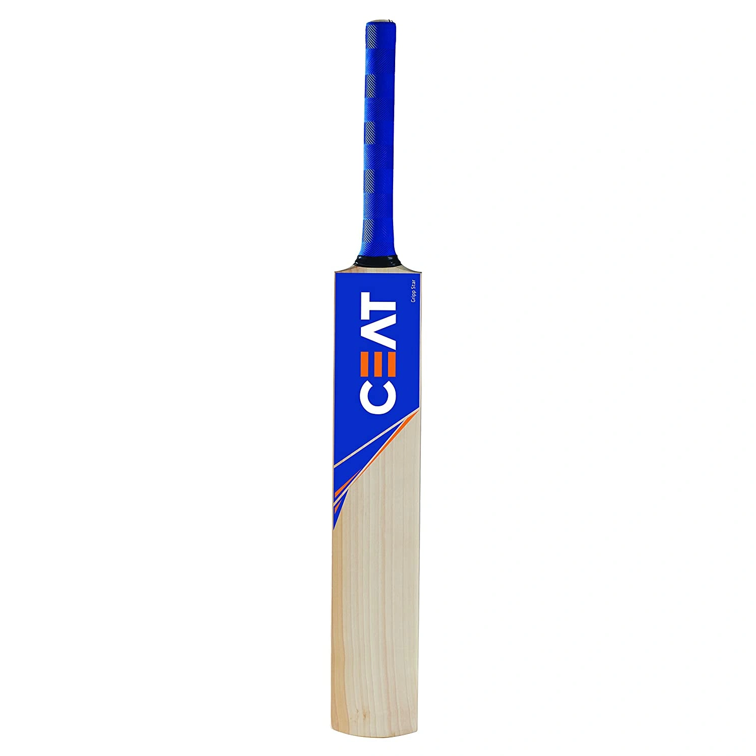 Ceat Grip Star English Willow Cricket Bat: Professional-Grade Cricket Bat with Superior Grip for Enhanced Stroke Play-SH-1 Unit-1