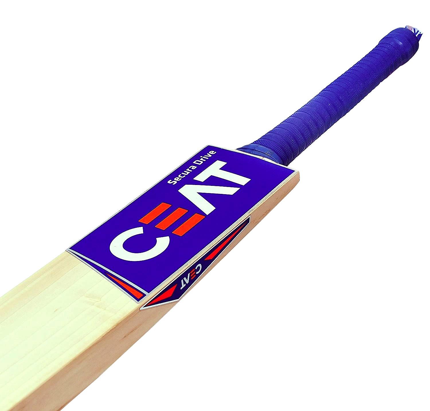 CEAT Secura Drive English Willow Cricket Bat: Grade 4 English Willow Cricket Bat with Singapore Cane Handle and Full-Length Cover-FS-6