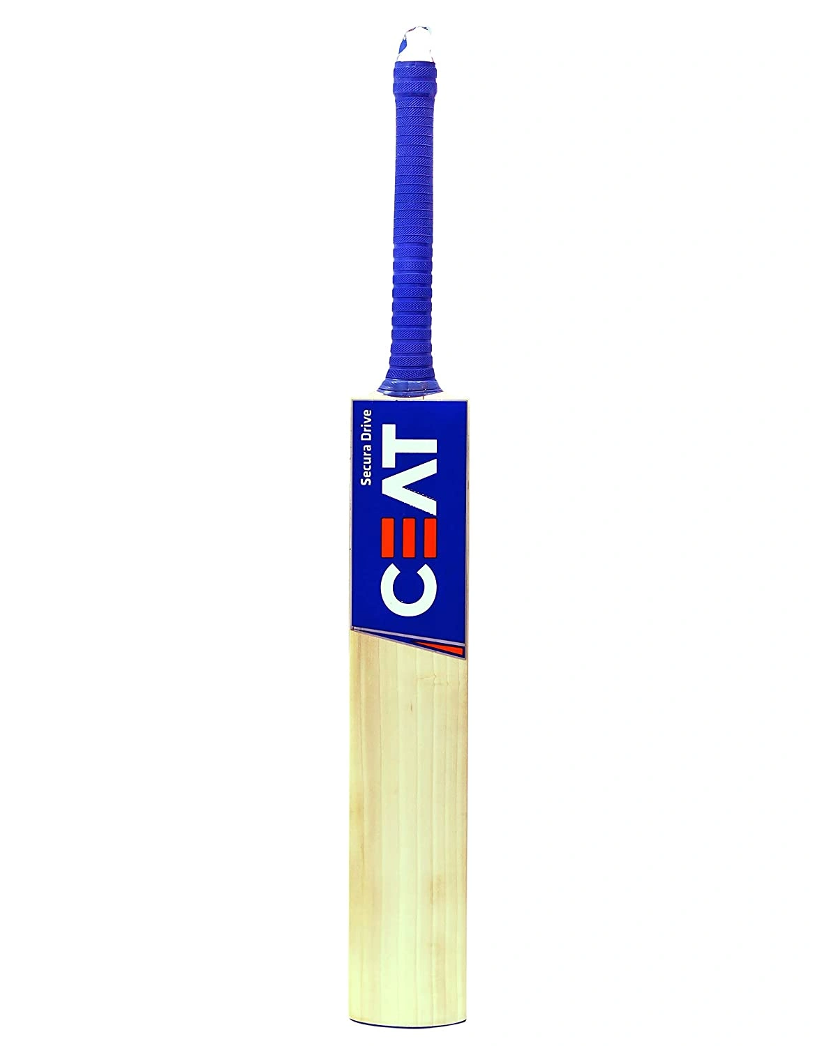 CEAT Secura Drive English Willow Cricket Bat: Grade 4 English Willow Cricket Bat with Singapore Cane Handle and Full-Length Cover-FS-2