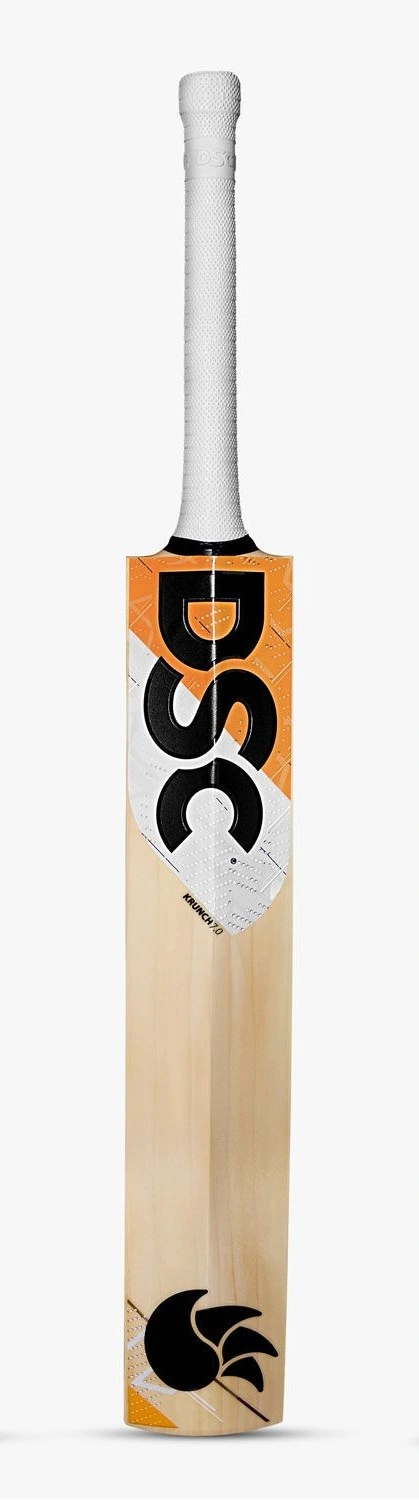 DSC Krunch 7.0 English Willow Cricket Bat: Grade 2 English Willow Bat with Massive Edges and Treble Spring Handle-37685