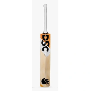 DSC Krunch 1.0 English Willow Cricket Bat: Handcrafted Premium Bat with Singapore Cane Handle for Optimal Shock Absorption