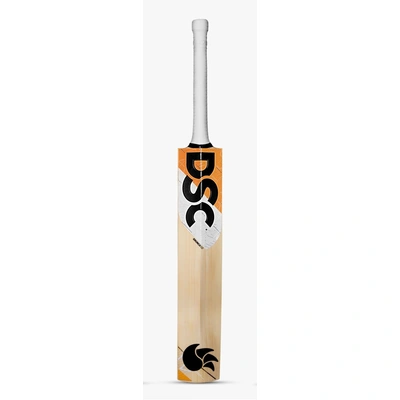 DSC Krunch 1.0 English Willow Cricket Bat: Handcrafted Premium Bat with Singapore Cane Handle for Optimal Shock Absorption