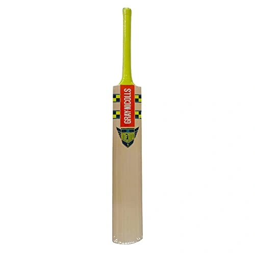 GRAY-NICOLLS INFERNO GN1 ENGLISH WILLOW CRICKET BAT: Handcrafted Bat with Grain Face and Painted Back for Beginners-4-1
