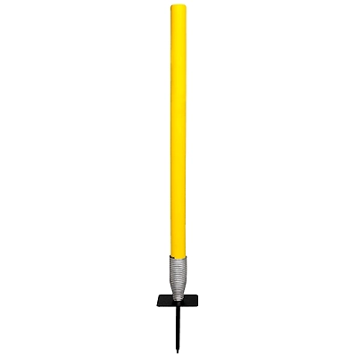 DSC Plastic Target Stumps with Metal Spring: Durable and Portable Cricket Training Aid for Bowling Practice-3