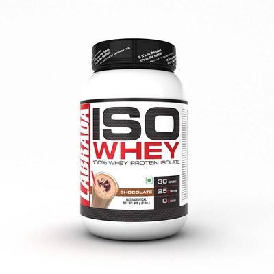 Labrada ISO WHEY 100% Whey Protein Isolate (Post Workout,30 Servings) - 2 lbs (900g)