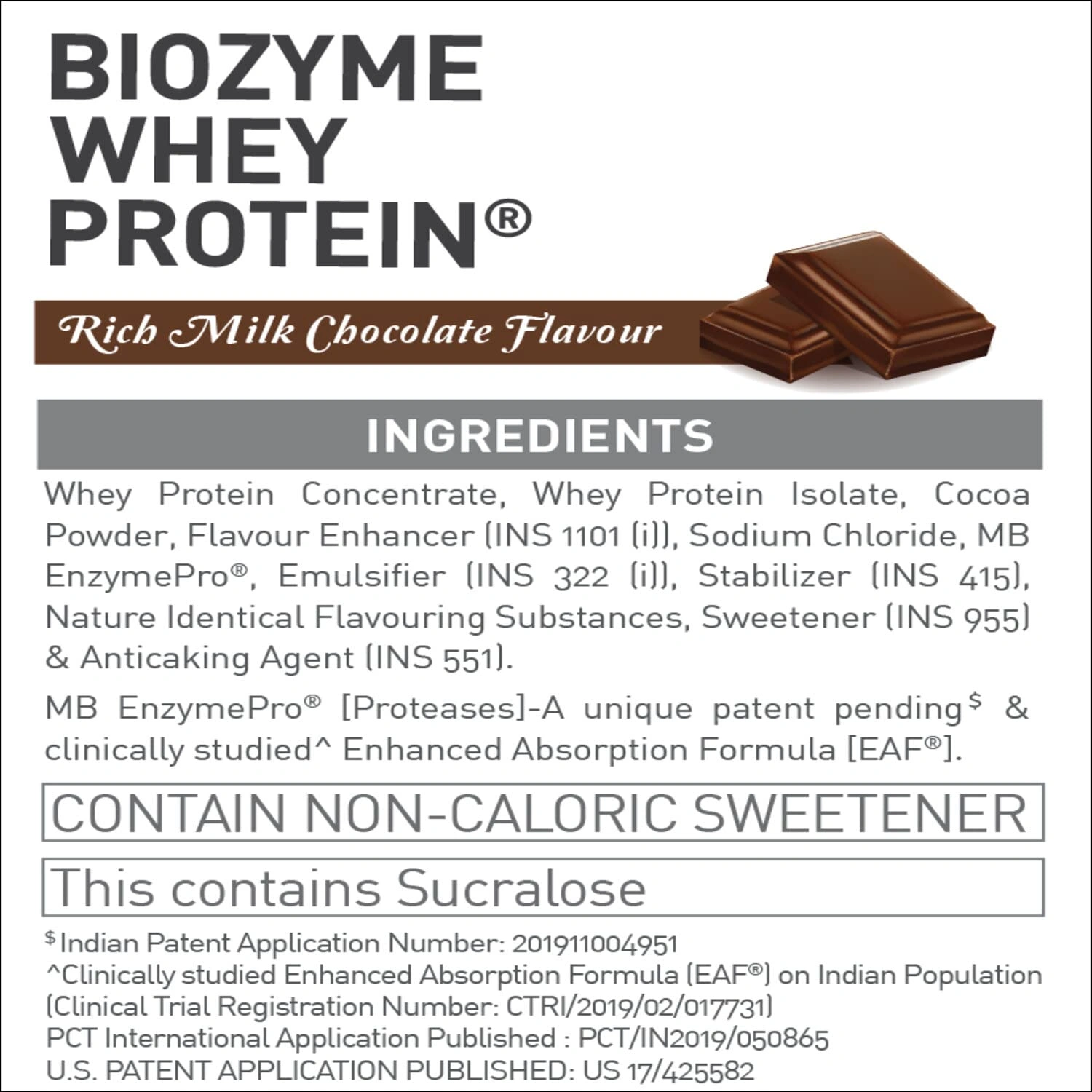 MuscleBlaze Biozyme Whey Protein (4 kg / 8.8 lb)-RICH MILK CHOCOLATE-3