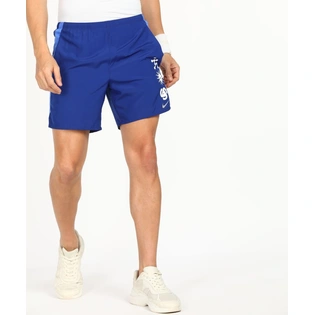 Nike Solid Men Blue Sports Shorts